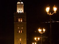 Koutoubia Mosque By Night